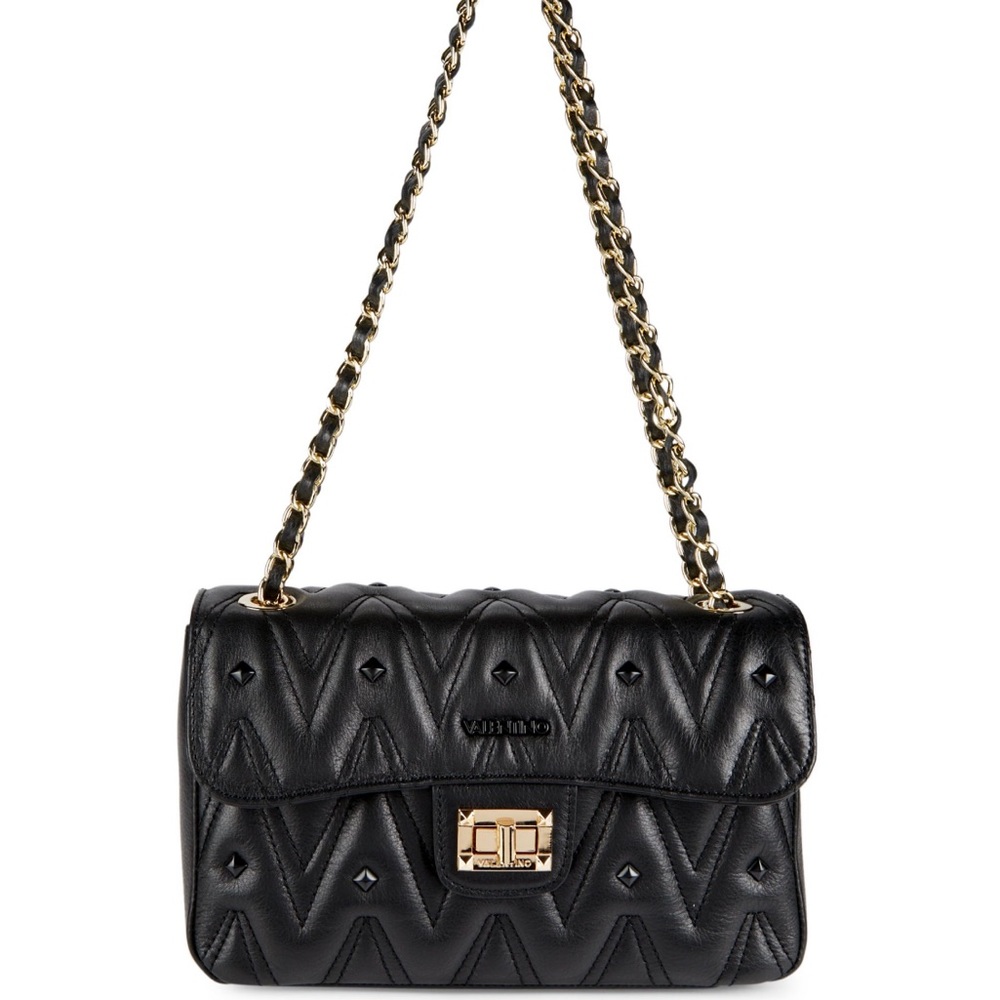 Valentino by Mario Lindad Sauvage Studs Leather shoulder bag